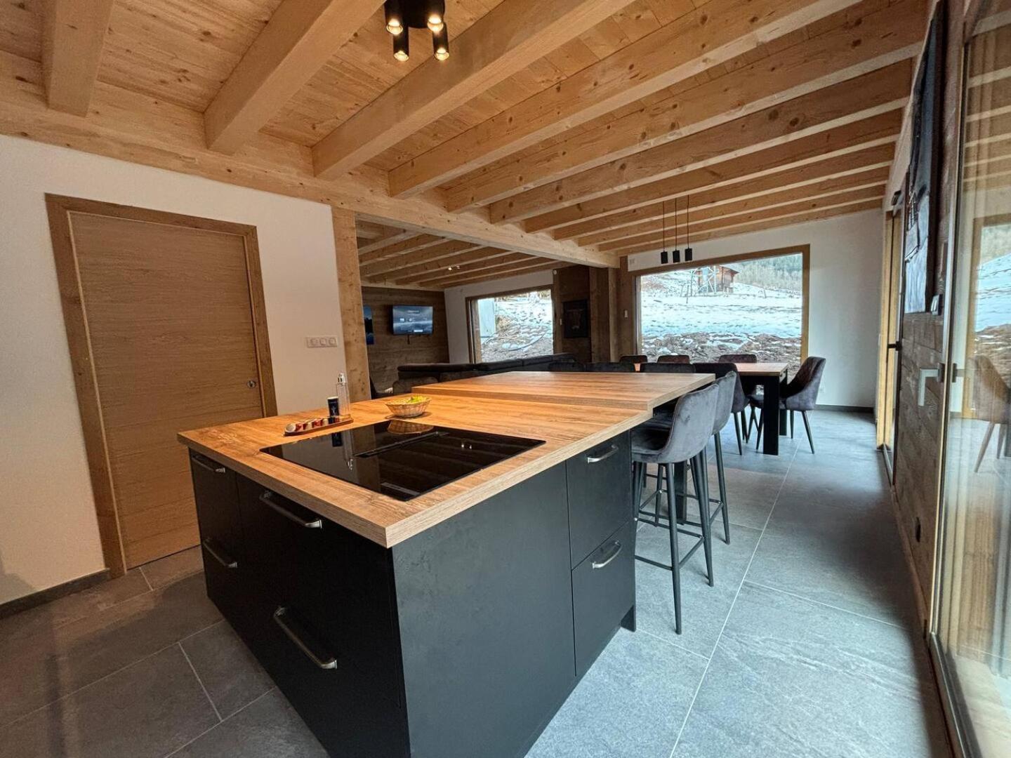 Chalets, Les Crozats Montriond Eksteriør billede